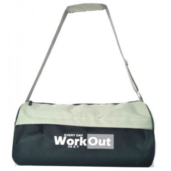 Workout Bag Black Grey
